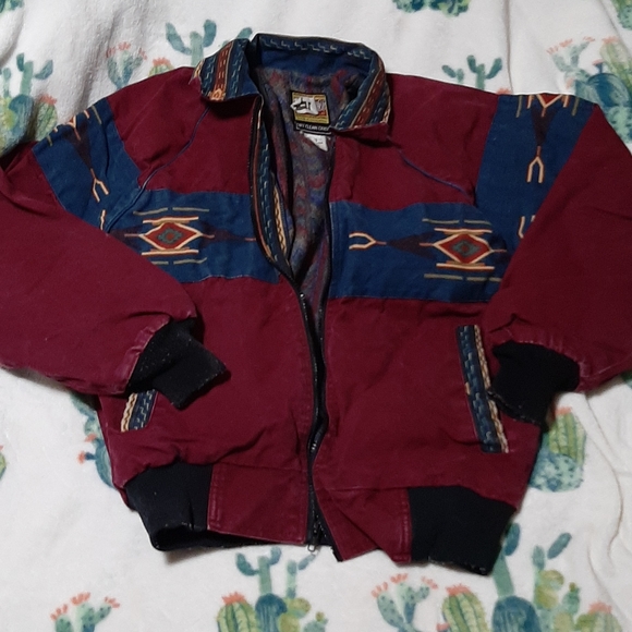 Vintage Other - * Host Pick* Vintage western blanket coat